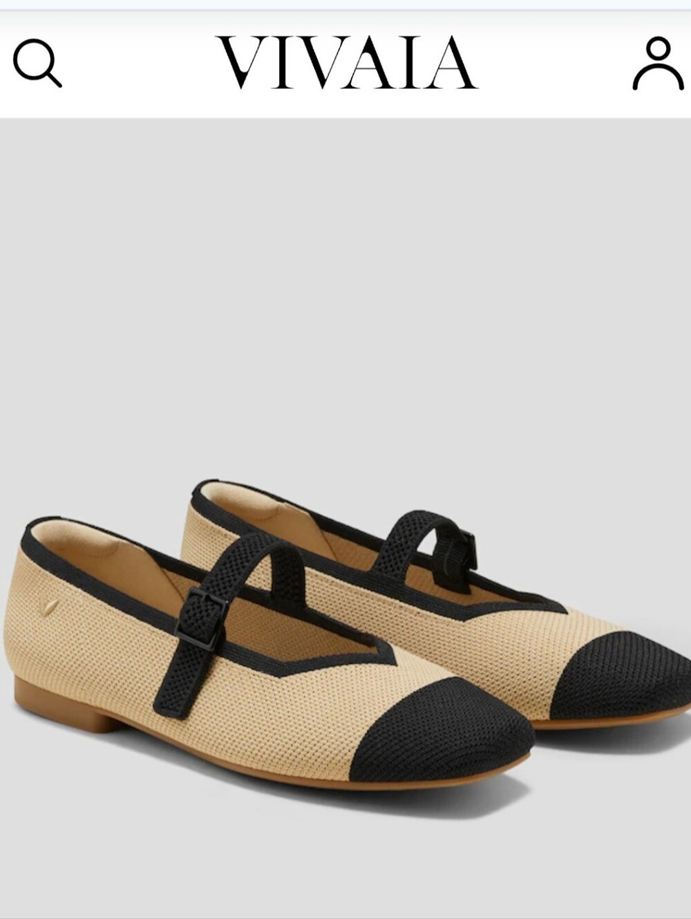VIVAIA | Square toe Margot Mary Jane, US 6